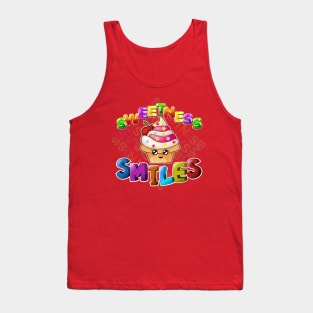 Chloe's Sweetness Smiles Cupcake Tank Top